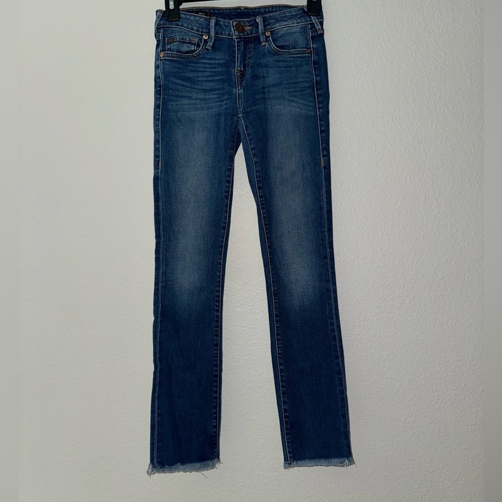 True Religion Jeans Mid Rise Sara Cigarette Size 24 Women's